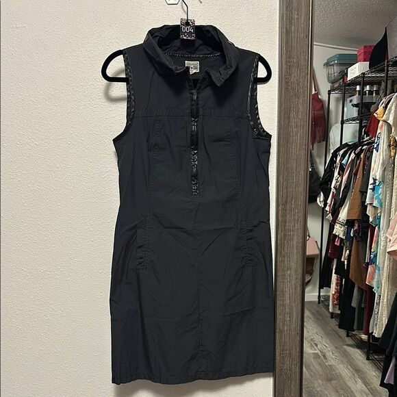 4•CONVERSE GREY Sleeveless Dress w/pockets size 10 - Picture 1 of 3